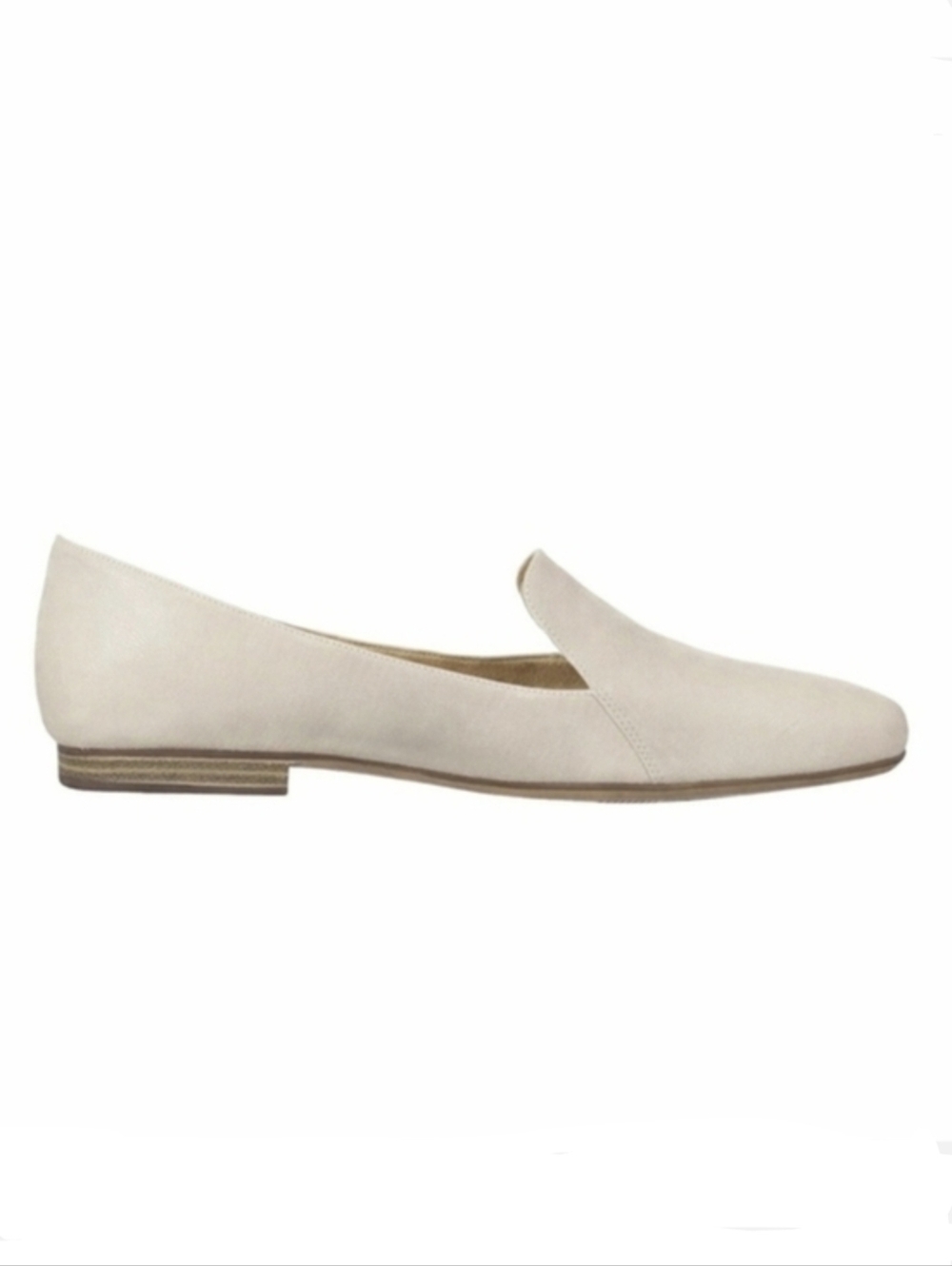 Leather Naturalizer Slip On Loafer 10M Cream EMILINE Cushion Footbed